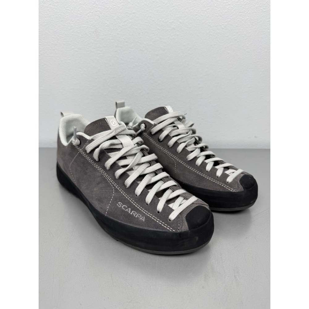 Scarpa Mojito Wrap Shoes Mens 10 Gray Suede Leather Graphite Trail Lifestyle